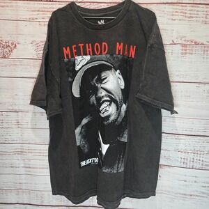 Method Man Legends NWOT Hip Hop 50th Anniversary Graphic T-Shirt 2XL Black